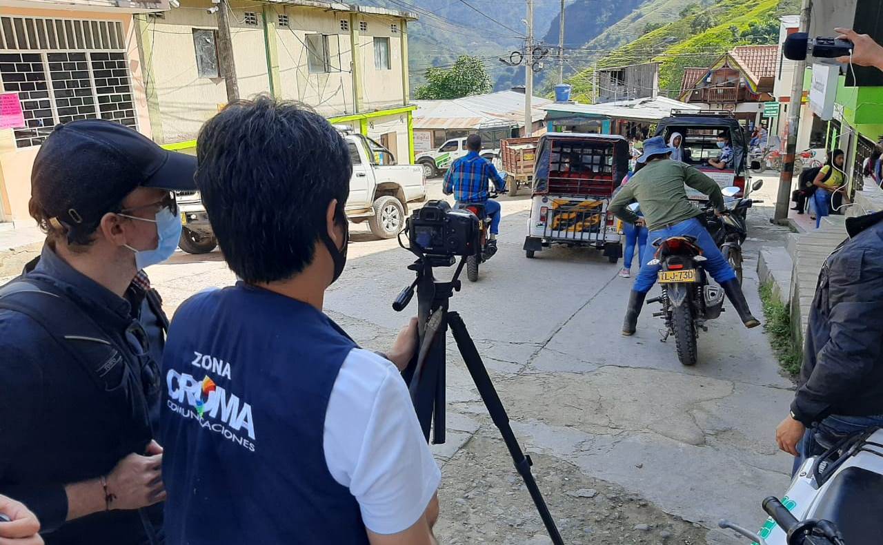 Jóvenes realizan una serie turística y ambiental de Santa María Huila 1