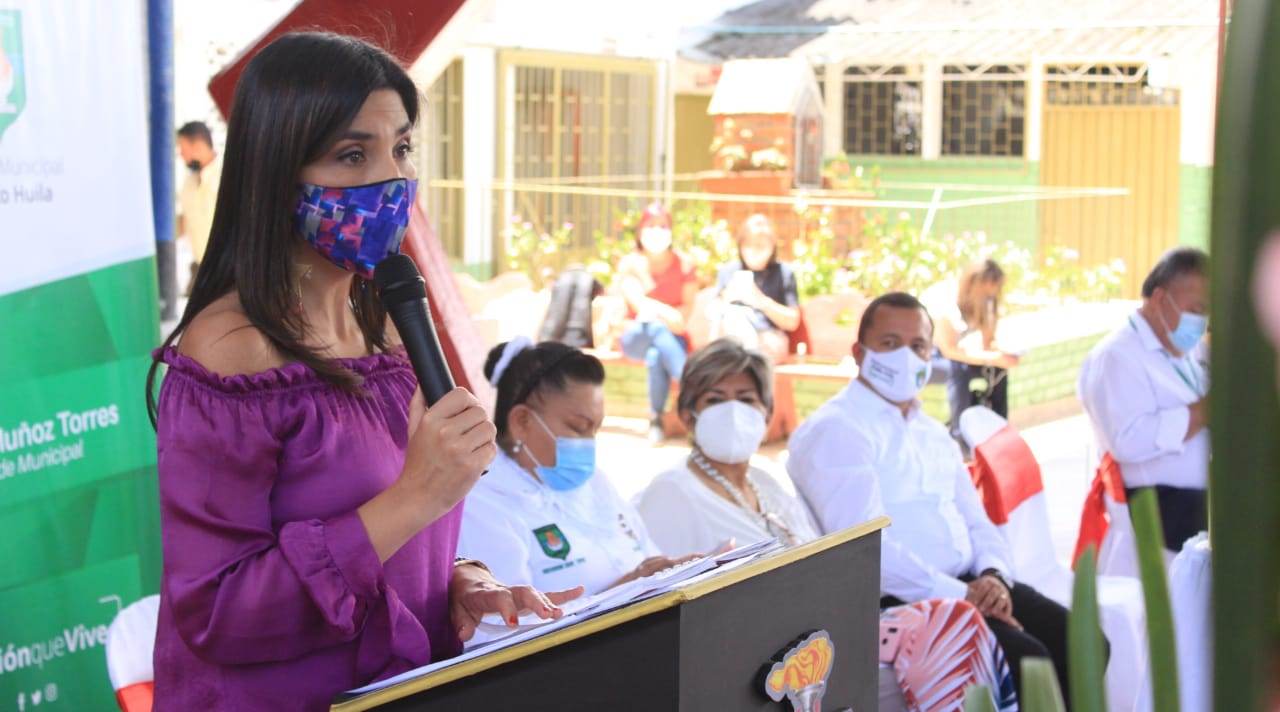 Ministra de Educación resaltó el Plan de Alternancia que se implementa en Pitalito 3