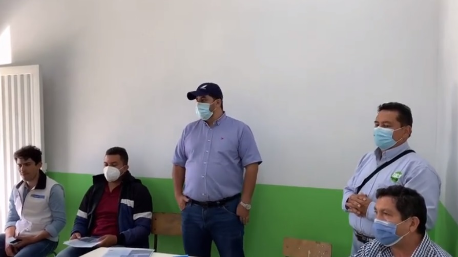Concluyeron obras de restauración de una escuela rural el Colombia Huila 1