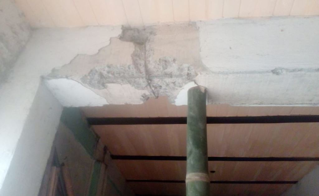 Por alto riesgo de colapso, ordenan demolición del CDI en Oporapa 4
