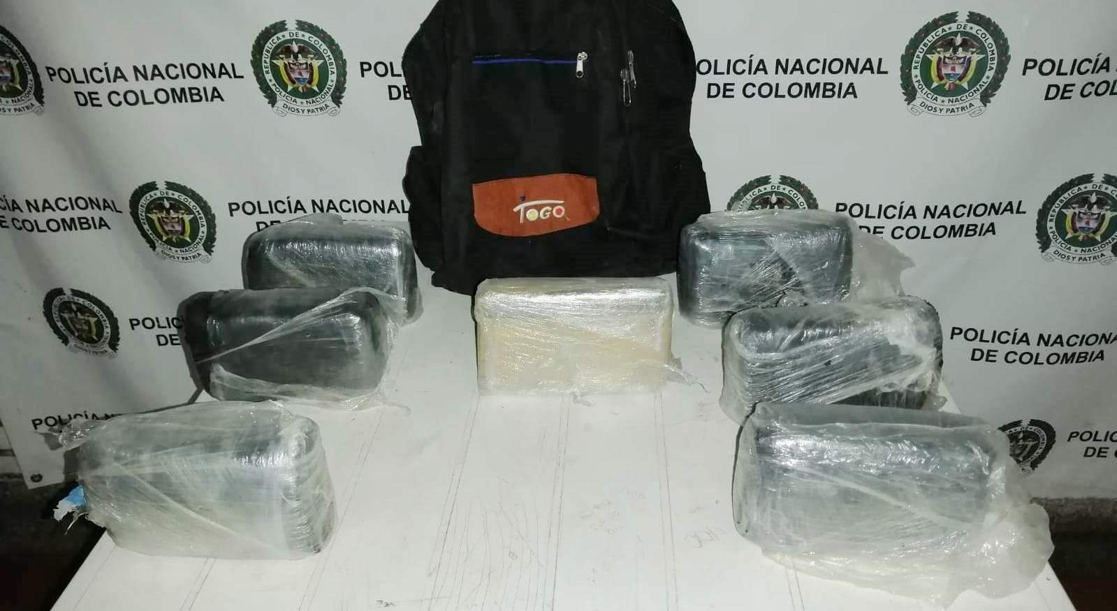 Varios kilogramos de marihuana fueron incautados en Palermo 2
