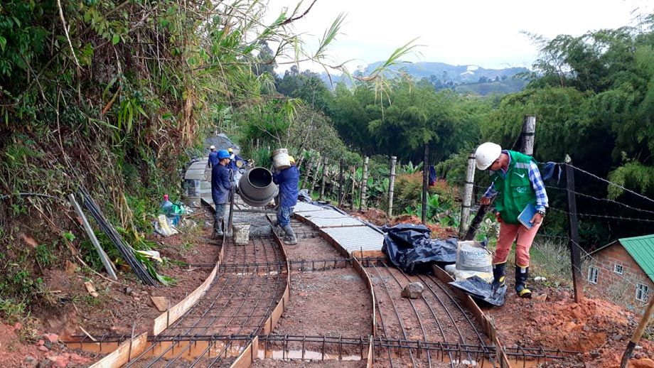 Obras de infraestructura vial para varias comunidades indígenas de La Plata 2