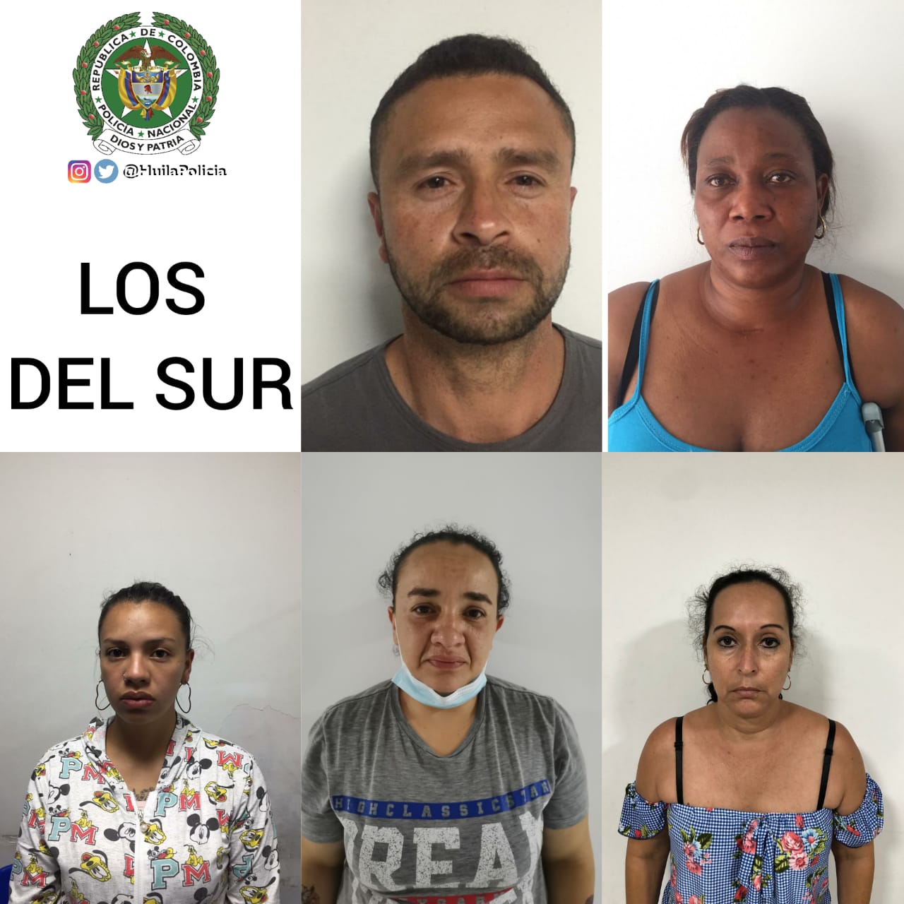 Se dedicaban a extorsionar en Huila y tres departamentos más 1