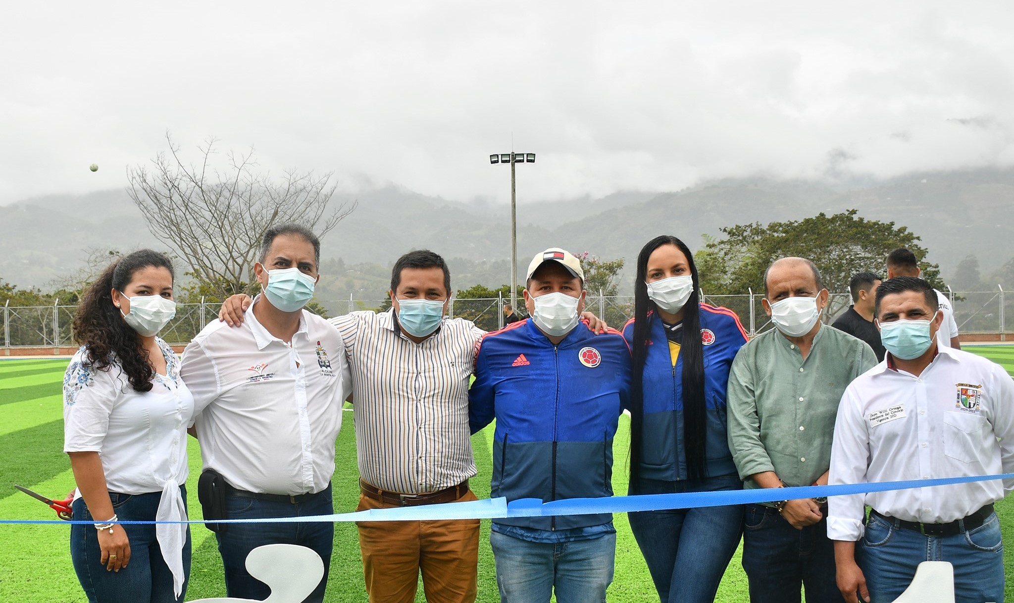 La Argentina inauguró el mejor estadio de fútbol del Huila 5