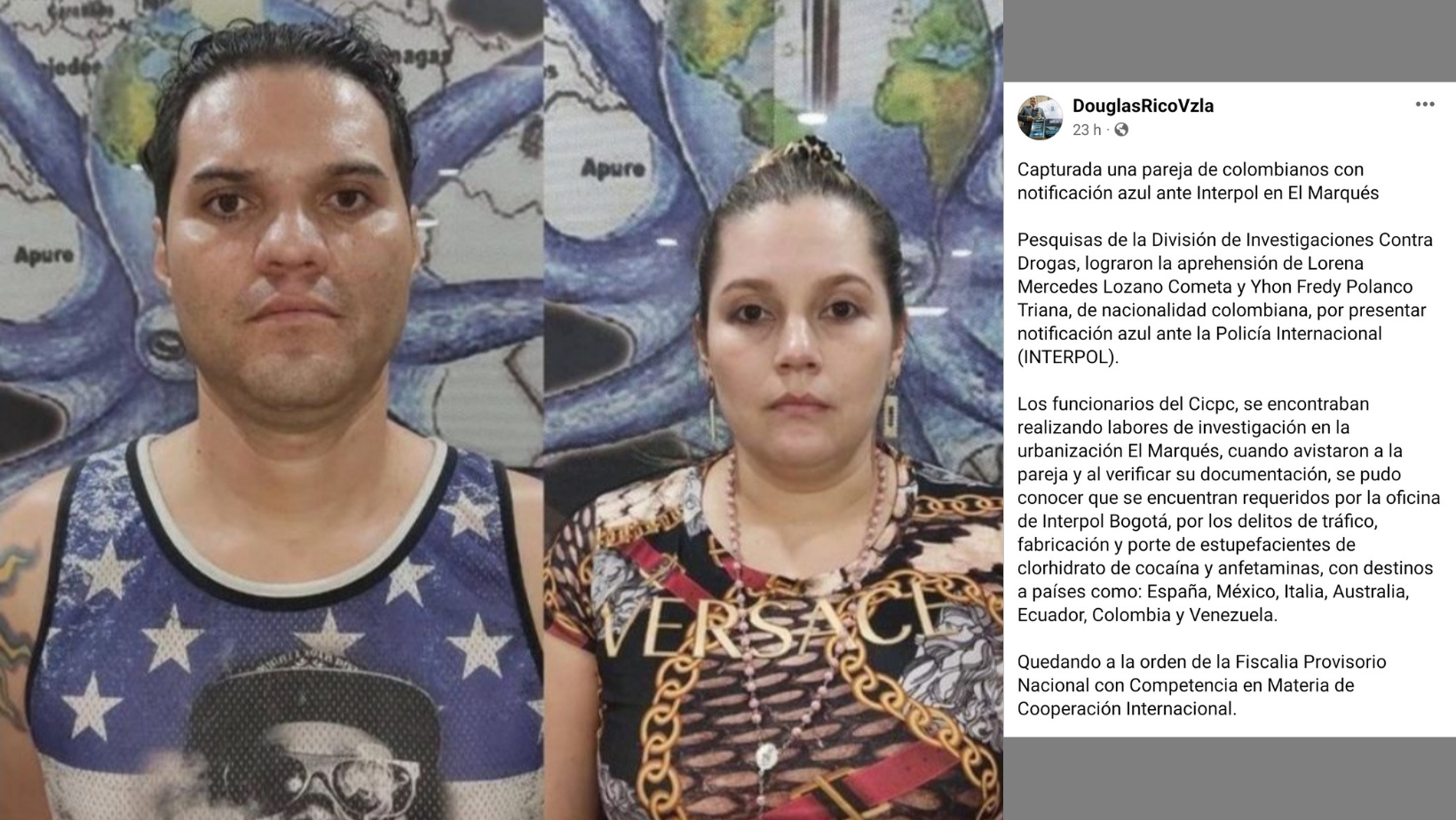 Capturados en Venezuela dos laboyanos acusados de narcotráfico 1