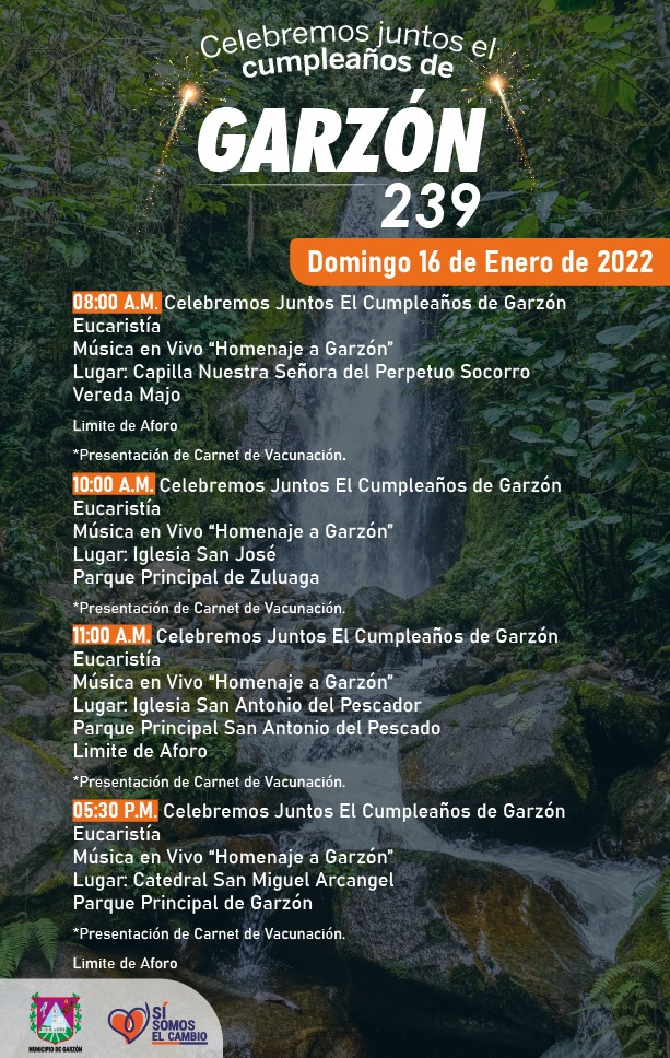 Garzón celebra su cumpleaños número 239 de fundación 3