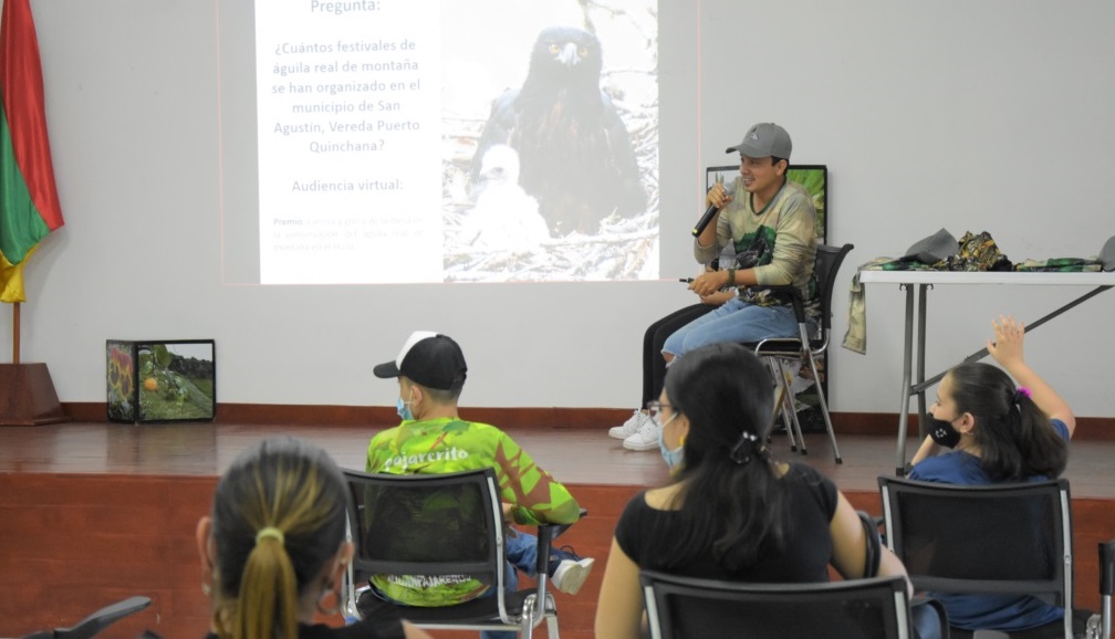 Creada en el Huila la Red de Conservación del Águila Real de Montaña 1