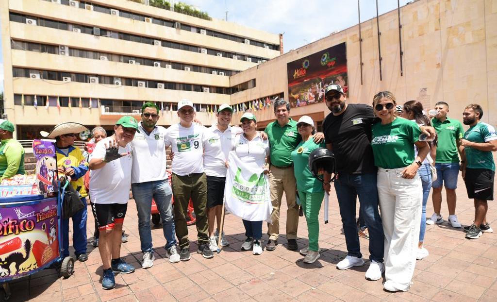 Rodrigo Lara Sánchez cerró su campaña en bicicleta: ¡gracias, Huila! 2