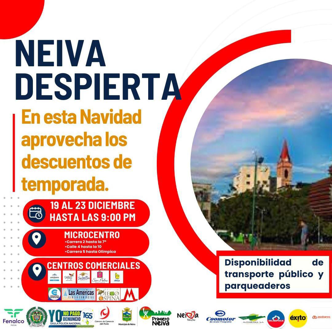 Empresarios activaron nueva versión de Neiva Despierta 1