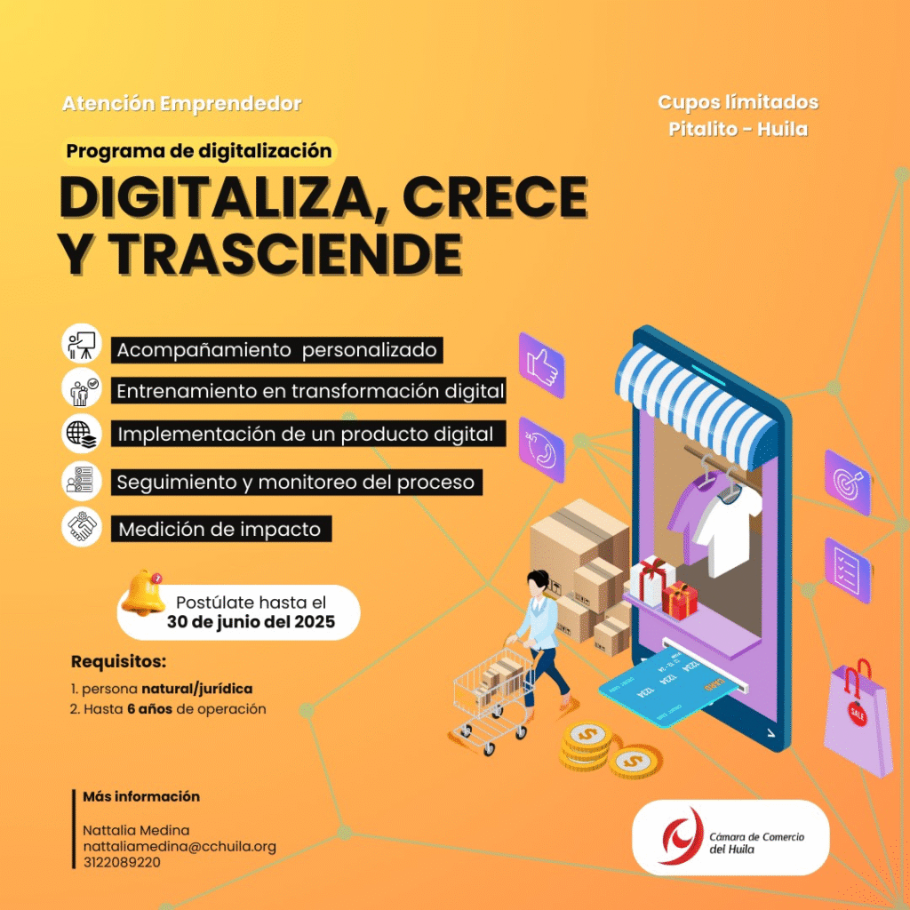 Lanzan programa de digitalización empresarial en Pitalito 1