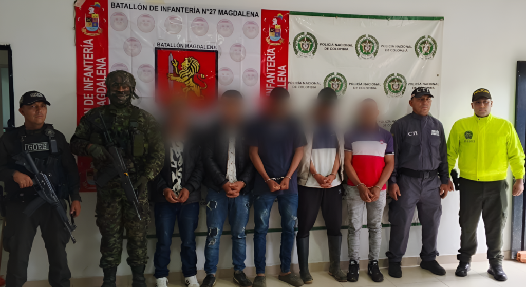 Capturan a cinco sujetos por el delito de homicidio agravado