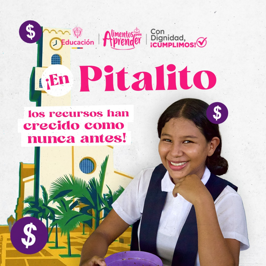 En más del 360% se aumentaron los recursos para el PAE en Pitalito 1