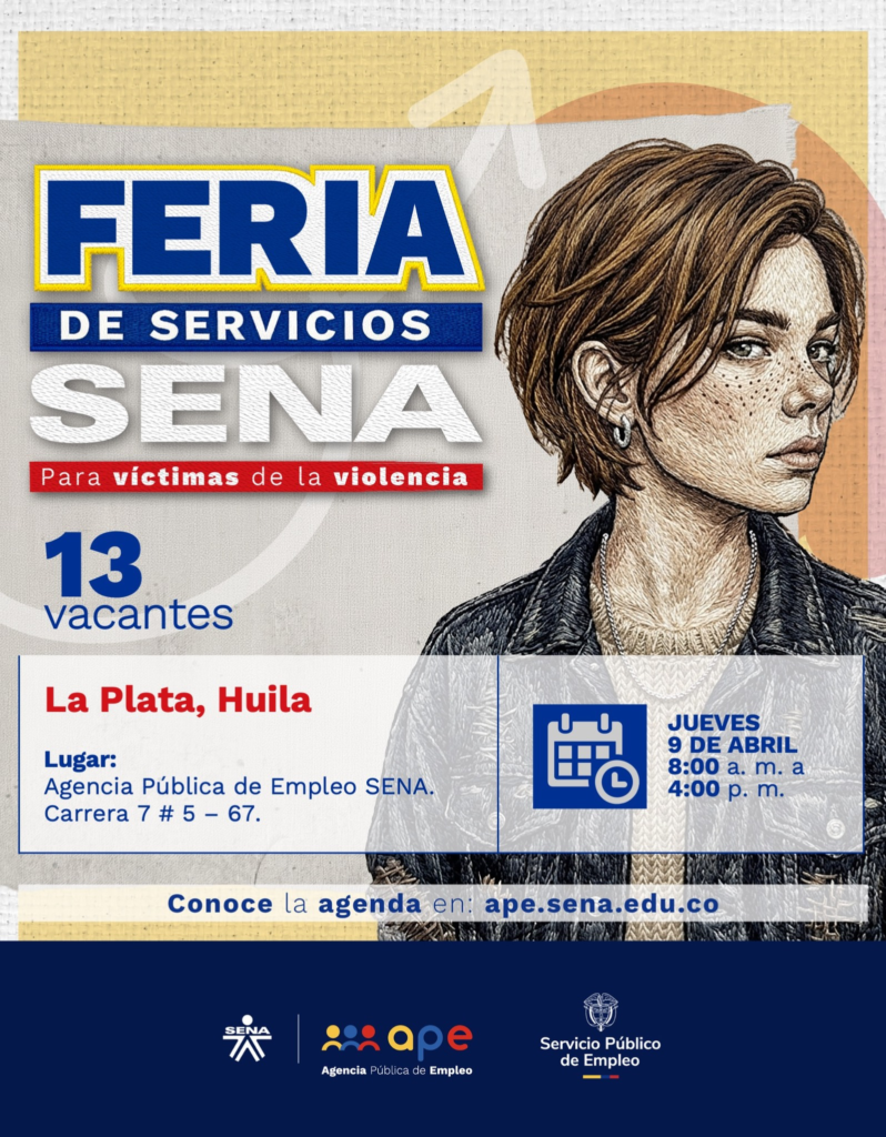 Habilitan plazas de empleo para víctimas del conflicto en Huila 1