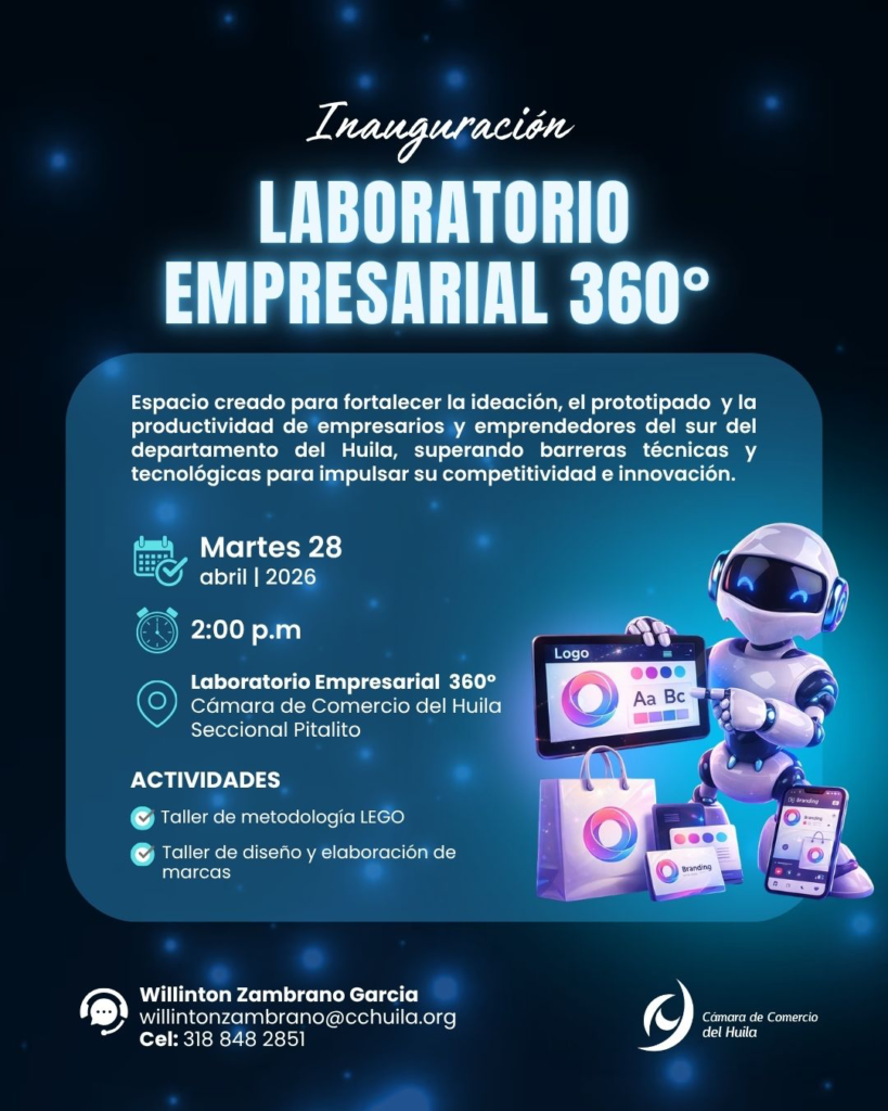 Inauguran laboratorio de ideación y prototipado en Pitalito 1