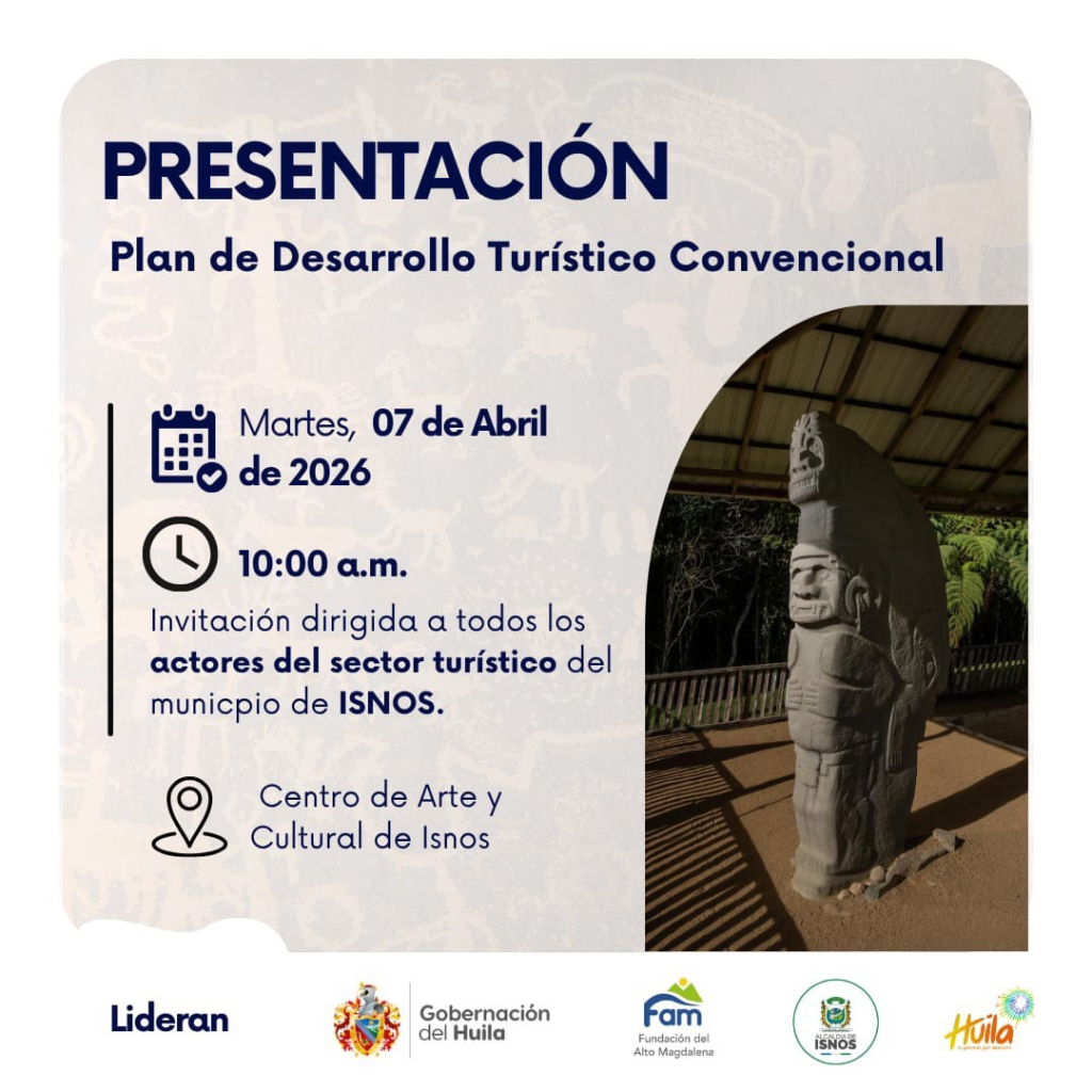 Socializarán nuevo Plan de Desarrollo Turístico Convencional en Isnos 1
