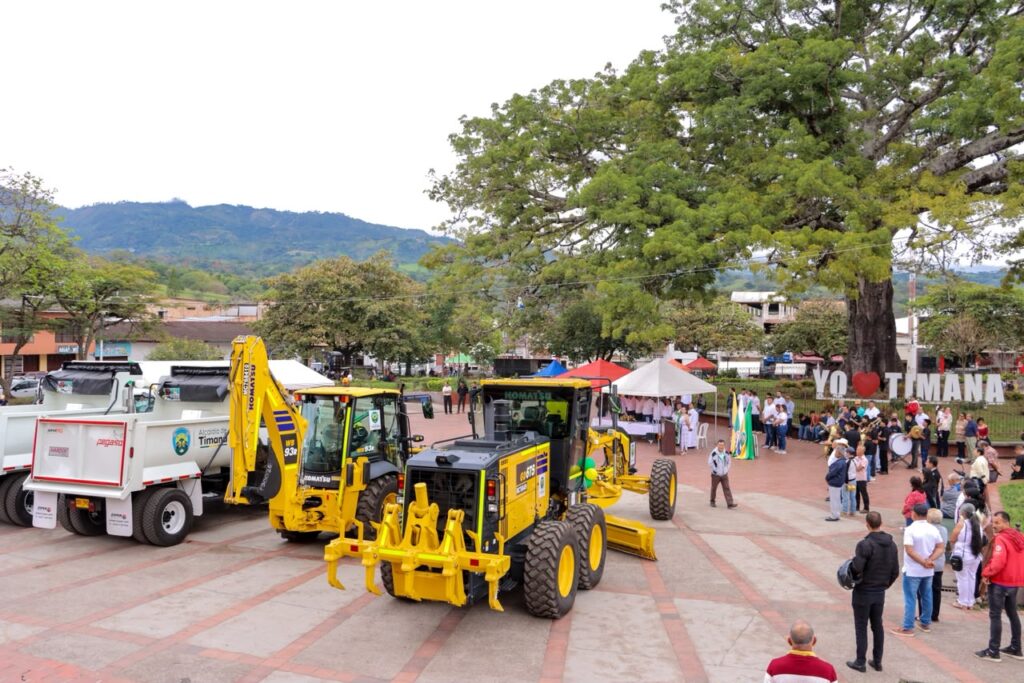 Inversión histórica para recuperar la red vial de Timaná 1
