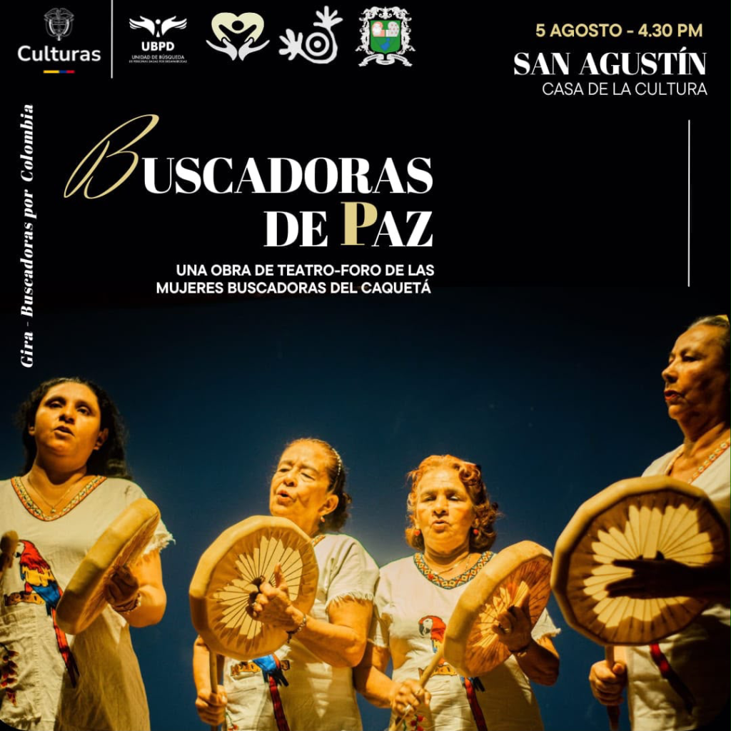 Teatro-foro Buscadoras de Paz se presentará en Pitalito 2