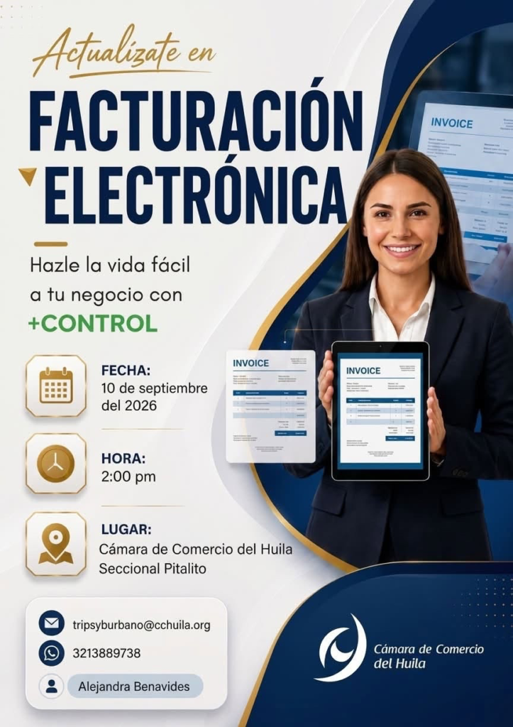 Jornada de capacitación sobre facturación electrónica en Pitalito 1