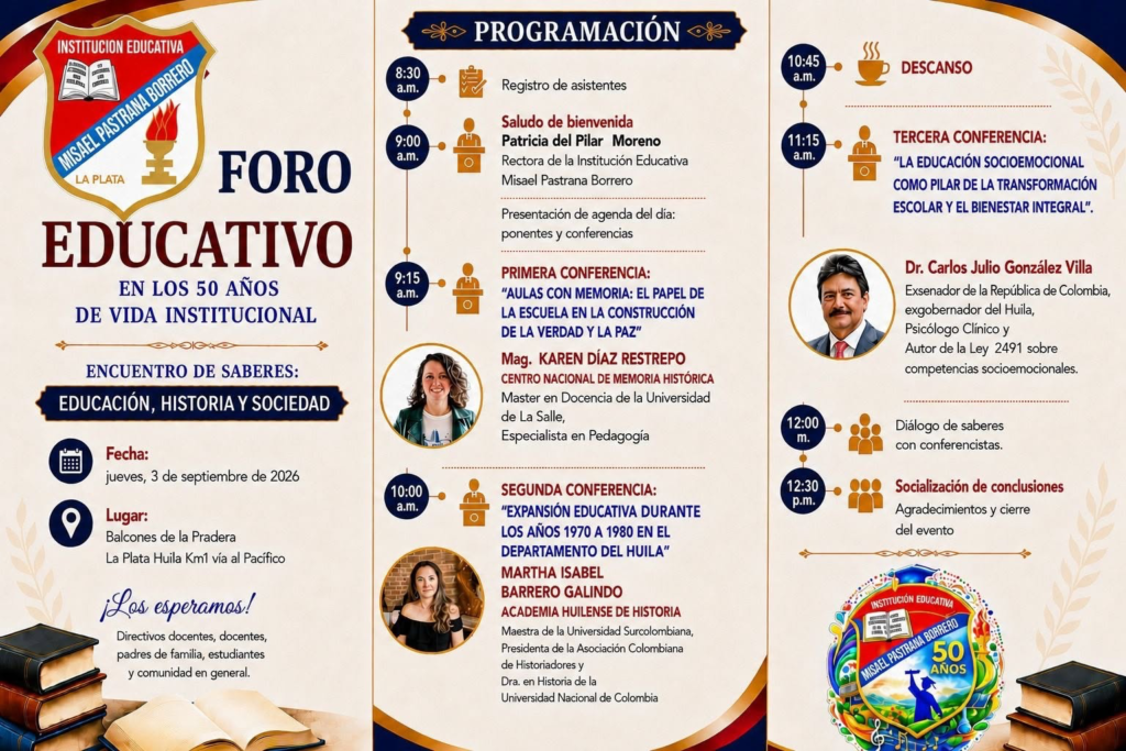 Colegio de La Plata conmemora cincuenta años de fundación 1