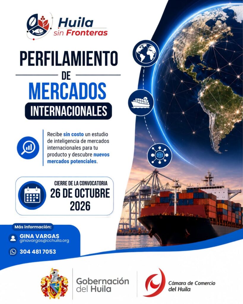 Convocan a empresas huilenses para perfilamiento internacional 1